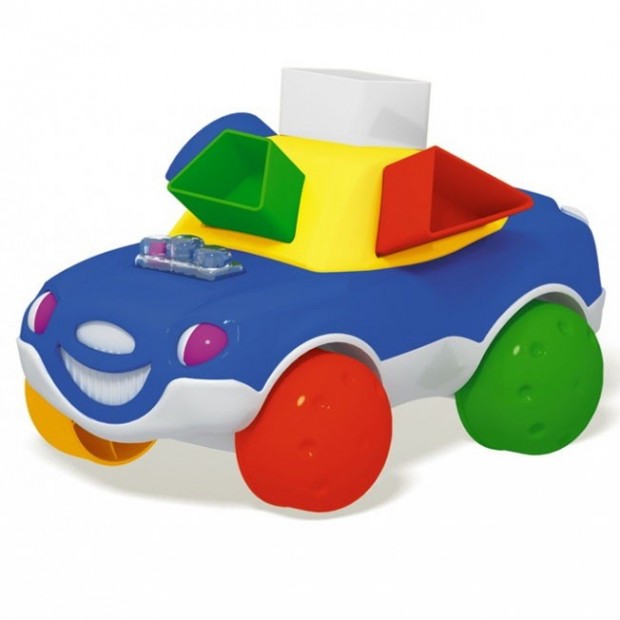 Логическая игрушка Машинка-сортер 01370 Логическая игрушка Машинка-сортер 01370