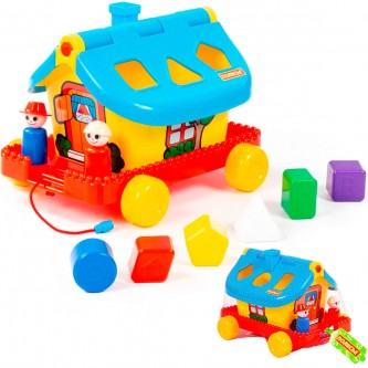 Логическая игрушка Садовый домик 56443 Логическая игрушка Садовый домик 56443