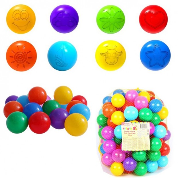 Шары для сухого бассейна 150шт 7,5см Шары для сухого бассейна 150шт 7,5см