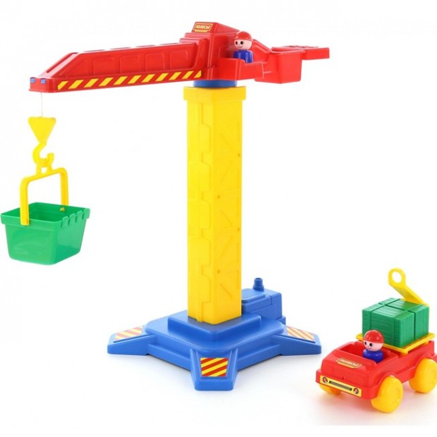 Кран башенный №1 + автомобиль58195