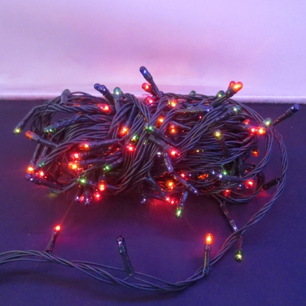 Электрическая гирлянда Нить 100л LED 8 реж 5м 141-1739H микс Электрическая гирлянда Нить 100л LED 8 реж 5м 141-1739H микс