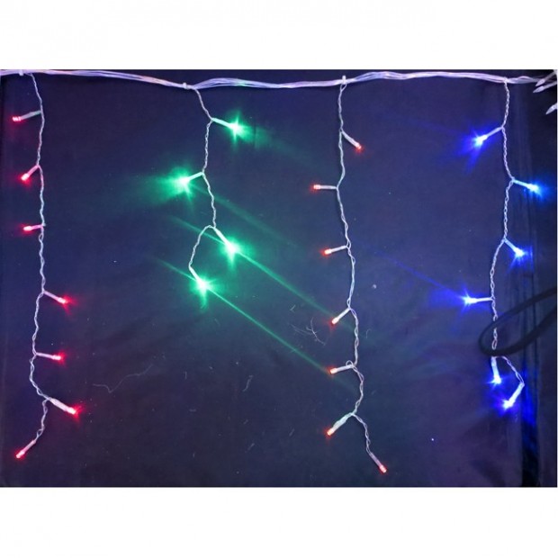 Электрическая гирлянда Занавес 100л LED 2х0,5м 141-1864H микс Электрическая гирлянда Занавес 100л LED 2х0,5м 141-1864H микс