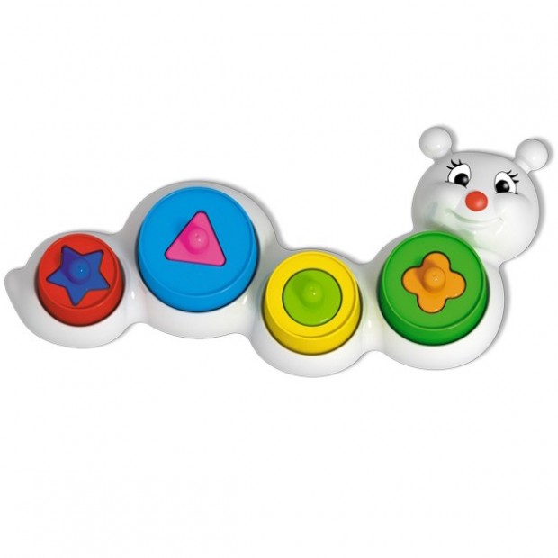 Логическая игрушка Гусеница 01395 Логическая игрушка Гусеница 01395