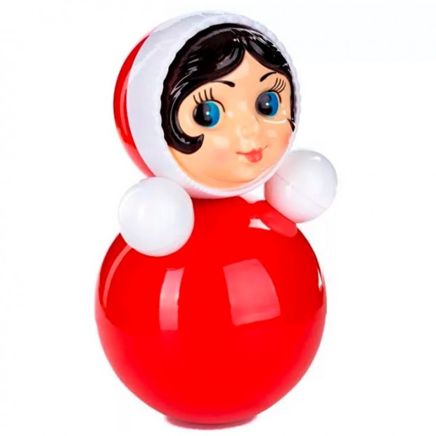 Неваляшка Девочка в пакете 260мм 6С-007п