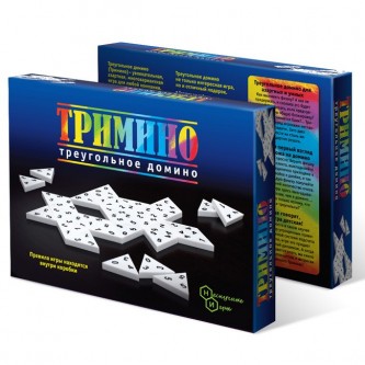 Настольная игра Тримино 7059 Настольная игра Тримино 7059