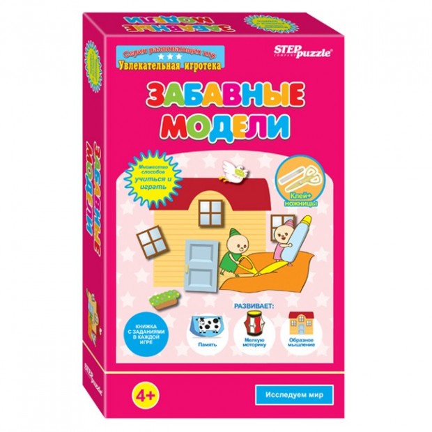 Игра развив. Забавные модели 76519 Степ Игра развив. Забавные модели 76519 Степ