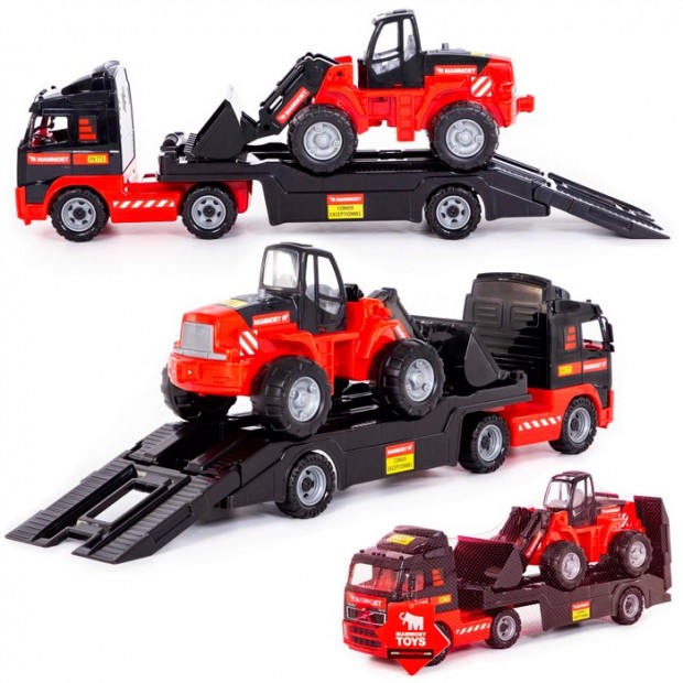 Автомобиль-трейлер + трактор погрузчик 204-01 MAMMOET VOLVO 56733 Автомобиль-трейлер + трактор погрузчик 204-01 MAMMOET VOLVO 56733