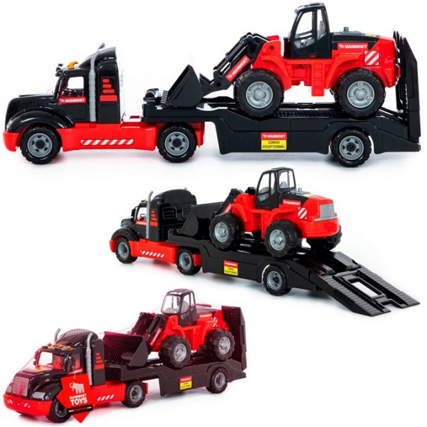 Автомобиль-трейлер + трактор погрузчик 206-01 MAMMOET 56993 Автомобиль-трейлер + трактор погрузчик 206-01 MAMMOET 56993