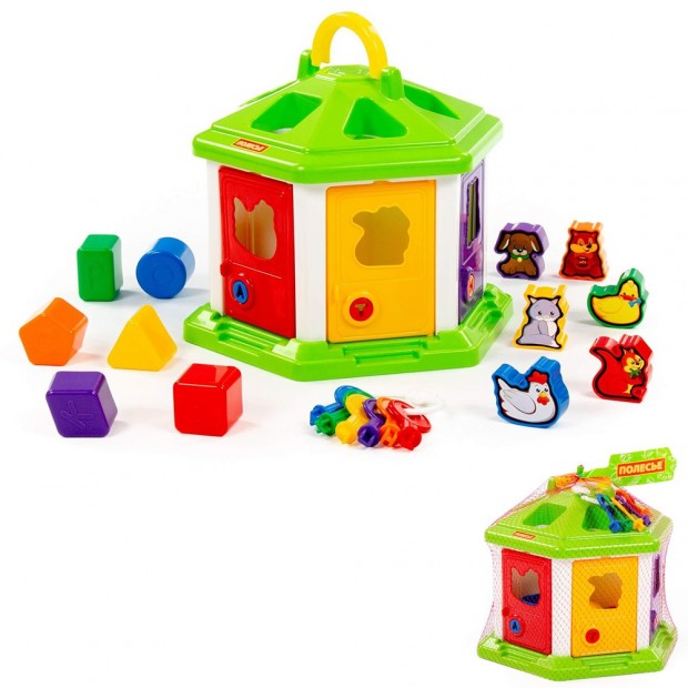 Логическая игрушка Домик №2 62307 /П-Е/4/