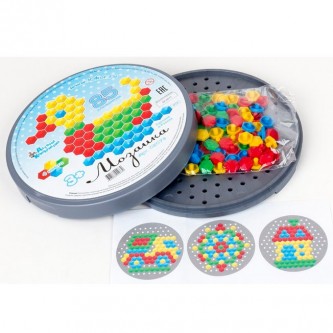 Мозаика 85 шестигранных фишек. 02073 Мозаика 85 шестигранных фишек. 02073