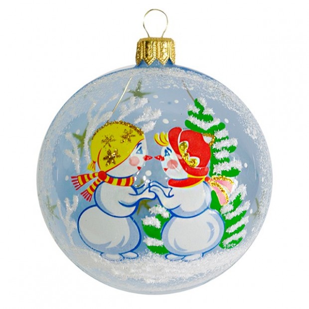 Шар 75мм Снеговички С1755 Шар 75мм Снеговички С1755