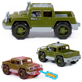 Автомобиль Пикап Защитник военный 63793
