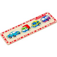 Деревянная рамка вкладыш Автомобили ПЗЛ1006 Деревянная рамка вкладыш Автомобили ПЗЛ1006