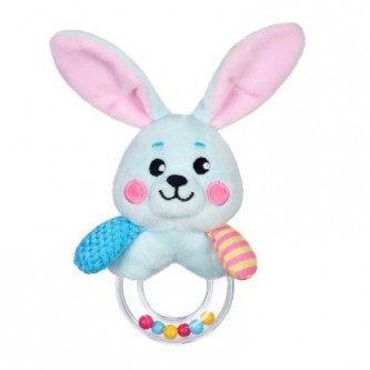 Игрушка развивающая 939506 Погремушка Зайка Жирафики Игрушка развивающая 939506 Погремушка Зайка Жирафики