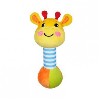 Игрушка развивающая 939510 Погремушка Жирафик со звуком Жирафики Игрушка развивающая 939510 Погремушка Жирафик со звуком Жирафики