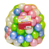 Шары для сухого бассейна 100шт перламутр 7,5см