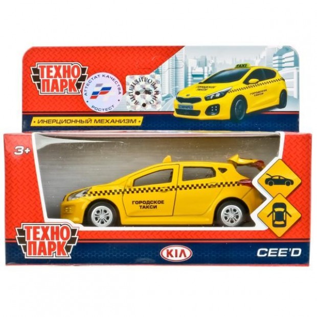 Модель CEED-TAXI KIA CEED Такси Технопарк в коробке