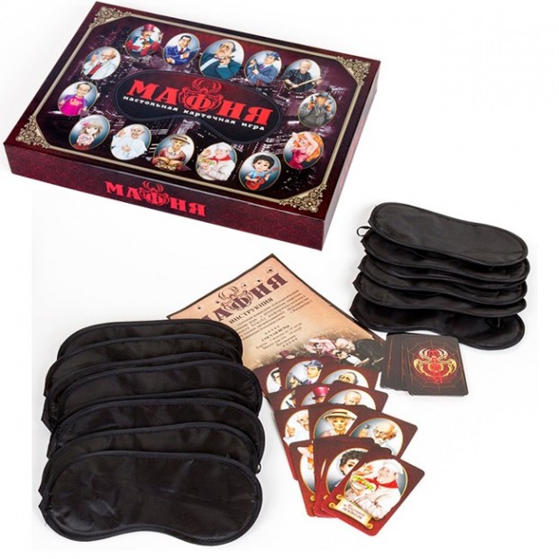 Игра Мафия с масками 02620 Игра Мафия с масками 02620