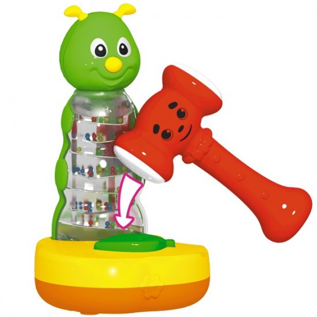 Логическая игрушка Стучалка Гусеничка 01922