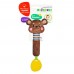 Игрушка развивающая 939517 Пищалка с силиконовым прорезывателем Мишка Жирафики Игрушка развивающая 939517 Пищалка с силиконовым прорезывателем Мишка Жирафики