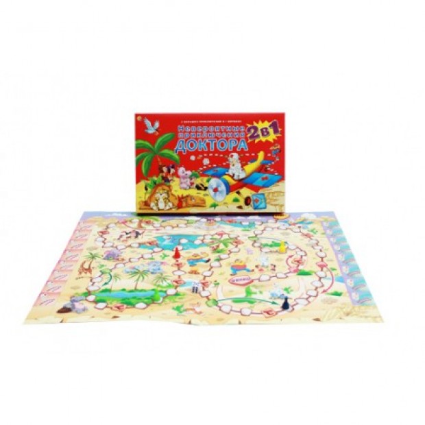 Игра Невероятные приключения доктора 2 в 1 ИН-7912 Игра Невероятные приключения доктора 2 в 1 ИН-7912