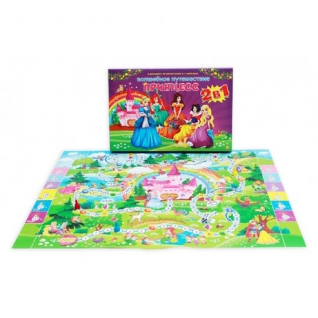 Игра Волшебное путешествие принцесс 2 в 1 ИН-7914 Игра Волшебное путешествие принцесс 2 в 1 ИН-7914