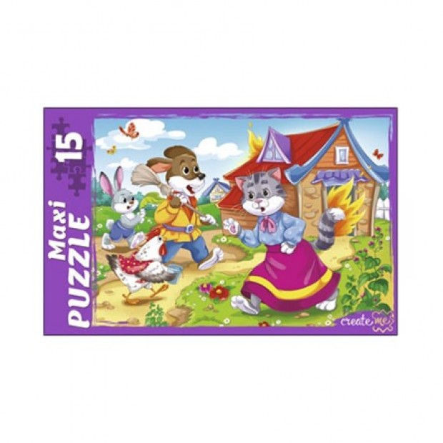 Пазл 15 эл. МАКСИ Кошкин дом ПМ15-5937 Пазл 15 эл. МАКСИ Кошкин дом ПМ15-5937