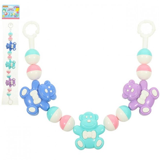 Погремушка-подвеска Смешные обезьянки 54 см 71538 П-Е /12/ Погремушка-подвеска Смешные обезьянки 54 см 71538 П-Е /12/