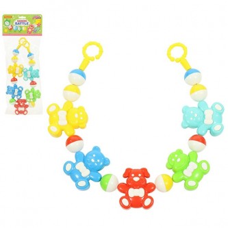 Погремушка-подвеска Забавные зверята 66 см 71590 П-Е /15/ Погремушка-подвеска Забавные зверята 66 см 71590 П-Е /15/