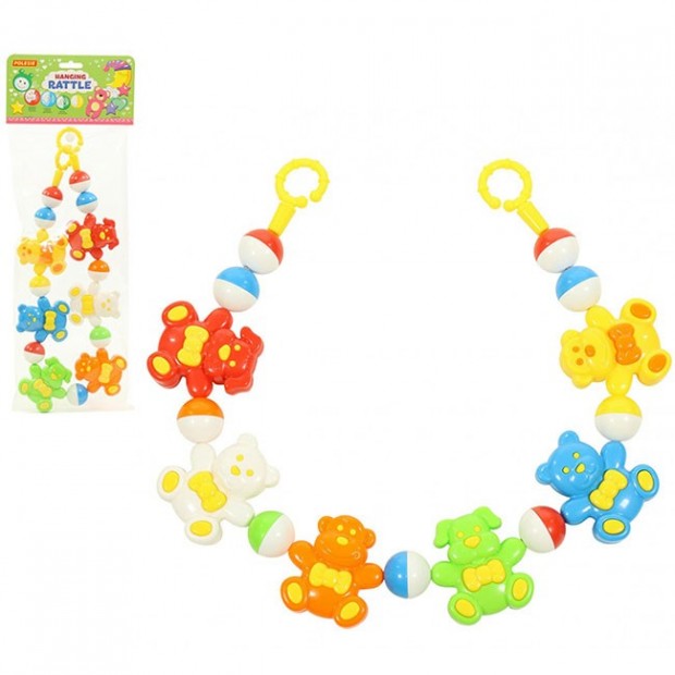 Погремушка-подвеска Забавные зверята 75 см 71606 П-Е /10/ Погремушка-подвеска Забавные зверята 75 см 71606 П-Е /10/