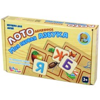 Деревянное лото Моя первая азбука 00727 