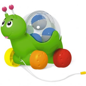 Каталка Улиточка на веревочке 01935 /4/ Каталка Улиточка на веревочке 01935 /4/