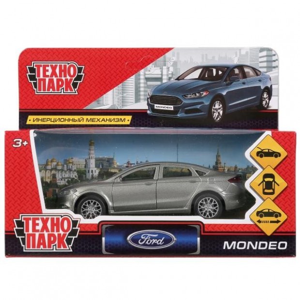 Модель MONDEO-GY Ford Mondeo серый Технопарк  в коробке