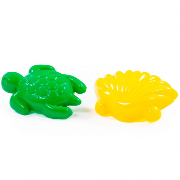 Формочки (ракушка №1+черепаха) Формочки (ракушка №1+черепаха)