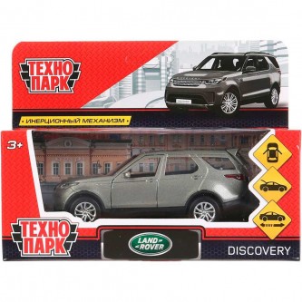Модель LAND ROVER DISCOVERY серый Технопарк в коробке Модель LAND ROVER DISCOVERY серый Технопарк в коробке