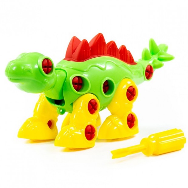 Конструктор-динозавр Стегозавр 30эл. в пак. П-Е/20/ 76694 Конструктор-динозавр Стегозавр 30эл. в пак. П-Е/20/ 76694