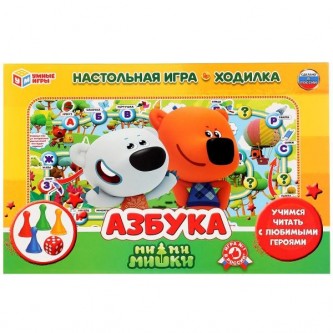 Настольная игра Умка Азбука МиМиМишки.Ходилка 4690590182659 Настольная игра Умка Азбука МиМиМишки.Ходилка 4690590182659