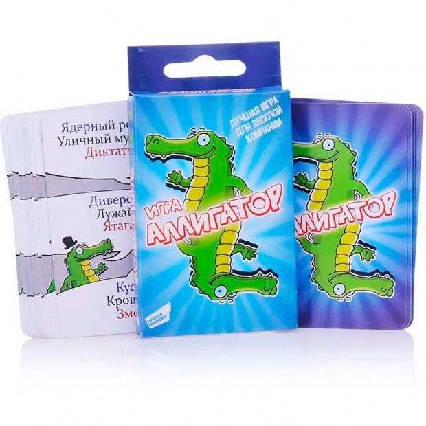 Игра Аллигатор 1607_R Cards Игра Аллигатор 1607_R Cards