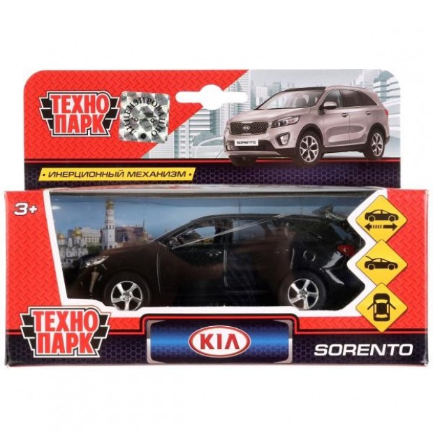 Модель SB-17-75-KS-N(BL)-WB KIA SORENTO PRIME черная Технопарк  в коробке