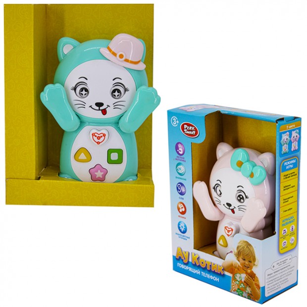Телефон сотовый 7828 Ау котик, русская озвучка, в коробке Телефон сотовый 7828 Ау котик, русская озвучка, в коробке