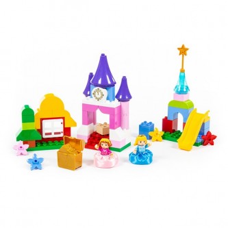 Конструктор Макси Веселая принцесса 70 эл. в коробке 77707 П-Е /5/ Конструктор Макси Веселая принцесса 70 эл. в коробке 77707 П-Е /5/