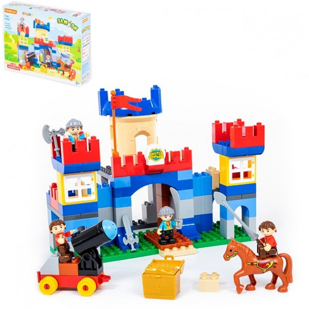 Конструктор Макси Замок 120 эл. в коробке 77646 П-Е /3/ Конструктор Макси Замок 120 эл. в коробке 77646 П-Е /3/