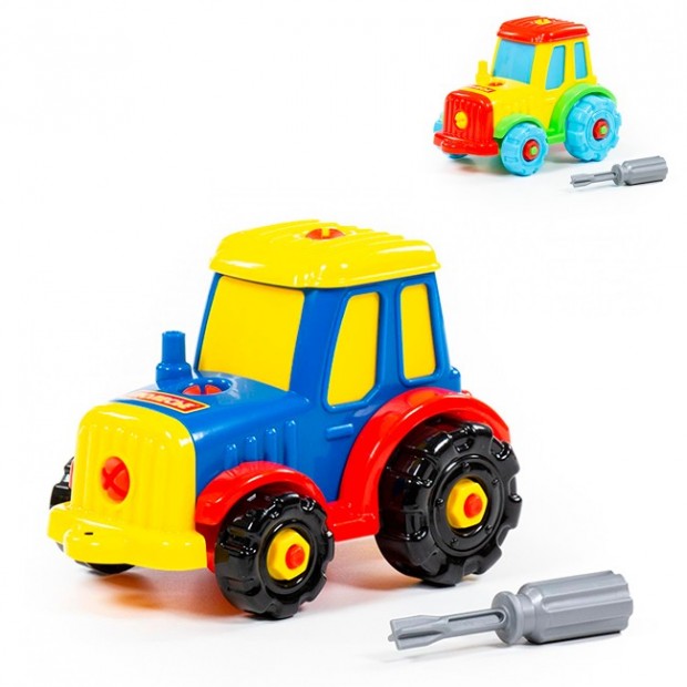 Конструктор Макси Трактор 20 деталей 77769 Конструктор Макси Трактор 20 деталей 77769