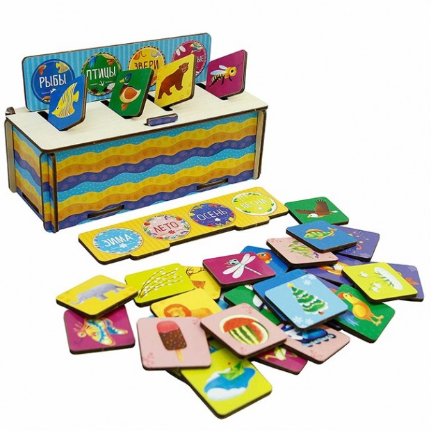 Деревянный сортер Окружающий мир IG0271 Деревянный сортер Окружающий мир IG0271
