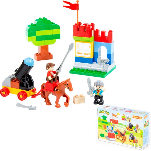 Конструктор Макси Замок 58 эл. в коробке 77653 П-Е /5/ Конструктор Макси Замок 58 эл. в коробке 77653 П-Е /5/