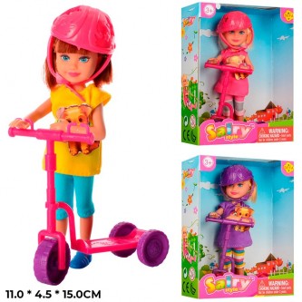 Кукла Малышка на самокате с аксессуарами Defa Lucy Кукла Малышка на самокате с аксессуарами Defa Lucy