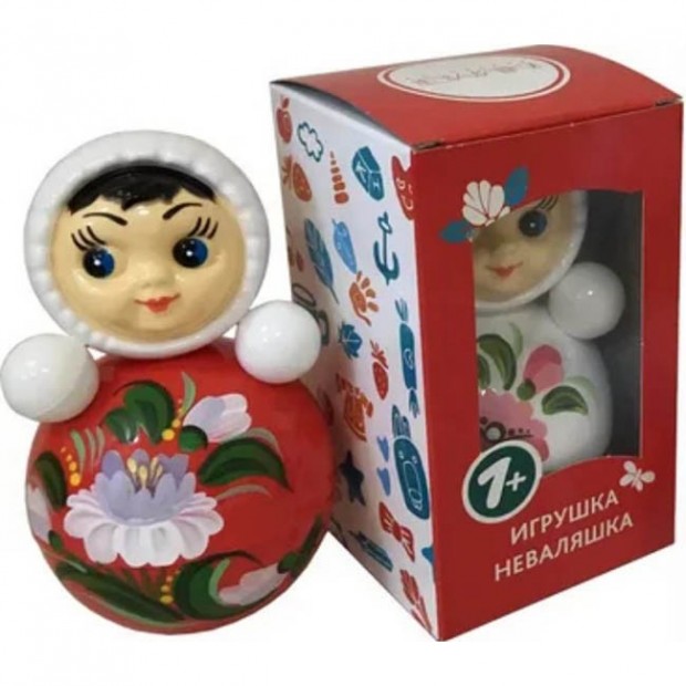 Неваляшка 6С-028 расписная 112мм Неваляшка 6С-028 расписная 112мм