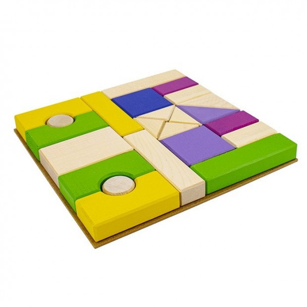 Деревянный конструктор Логика малый 23дет. БП-00000146 /Арбо/ Деревянный конструктор Логика малый 23дет. БП-00000146 /Арбо/