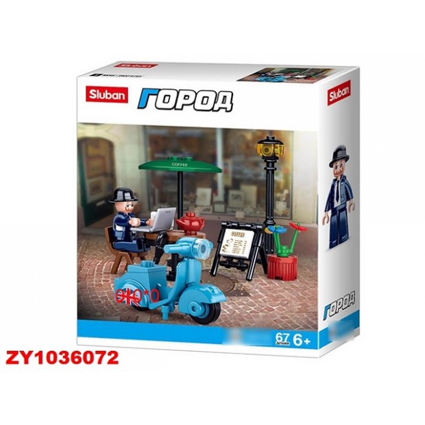 Конструктор Город 38-0717D 67 дет. в коробке Конструктор Город 38-0717D 67 дет. в коробке