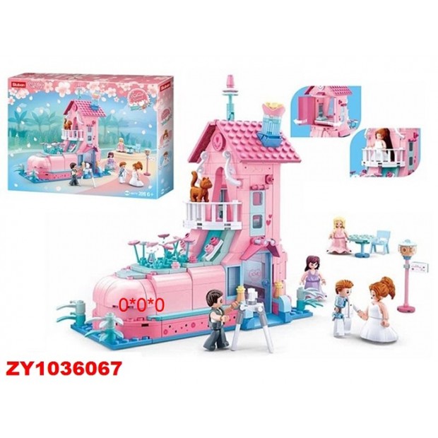 Конструктор Розовая мечта 38-0770 Свадьба 398 дет. в коробке Конструктор Розовая мечта 38-0770 Свадьба 398 дет. в коробке